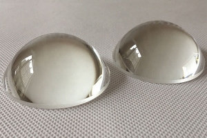 定制紫外到近紅外250-2000nm熔融石英非球面透鏡